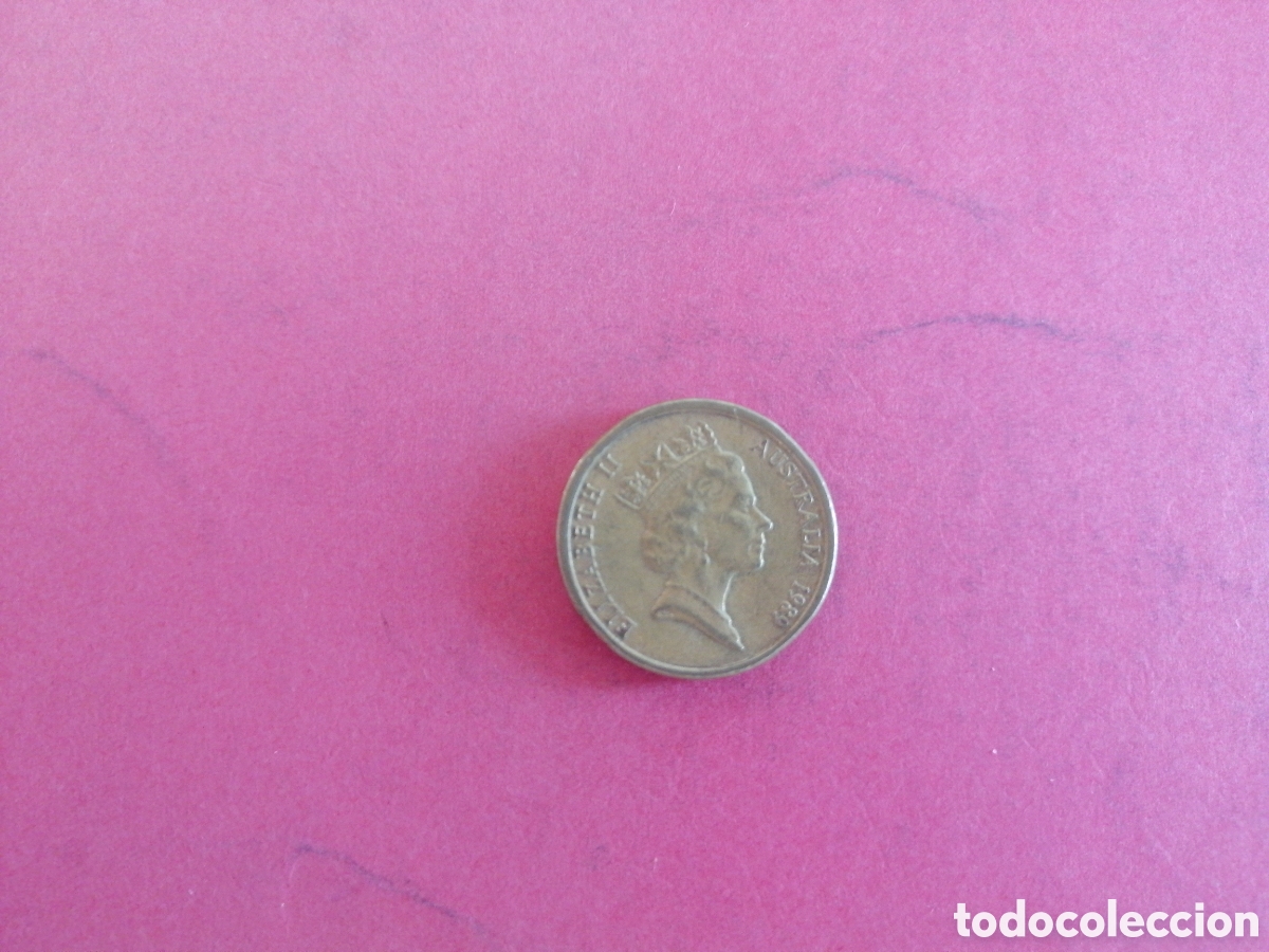 Monedas antiguas de Ocean&iacute;a: 2 d&oacute;lares de Australia 1989 - Foto 2