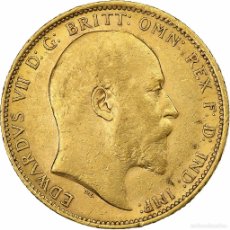 Monedas antiguas de Oceanía: [#1159446] AUSTRALIA, EDWARD VII, SOVEREIGN, 1902, SYDNEY, ORO, MBC+, KM:15
