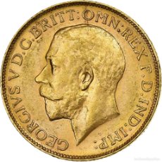 Monedas antiguas de Oceanía: [#1159444] AUSTRALIA, GEORGE V, SOVEREIGN, 1911, PERTH, ORO, MBC+, KM:29