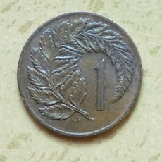 Monedas antiguas de Oceanía: 1 CENTAVO DE NUEVA ZELANDA. AÑO 1973