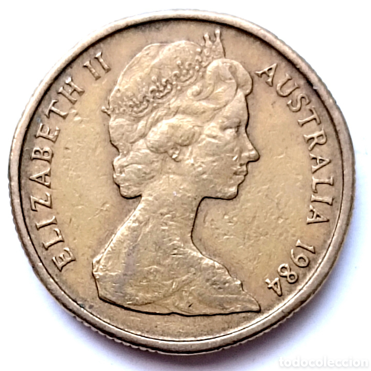 Monedas antiguas de Ocean&iacute;a: Australia, 1 dollar de 1984 - Foto 2