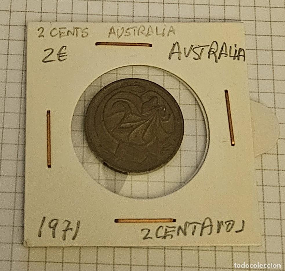 Monedas antiguas de Ocean&iacute;a: MONEDA DE AUSTRALIA 1971 &rdquo;2 CENTAVOS&rdquo; - Foto 1
