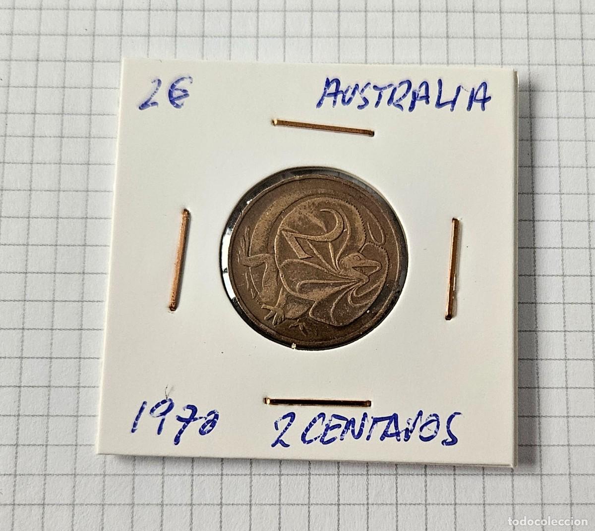 Monedas antiguas de Ocean&iacute;a: MONEDA DE AUSTRALIA 1970 &rdquo;2 CENTAVOS &rdquo; - Foto 1