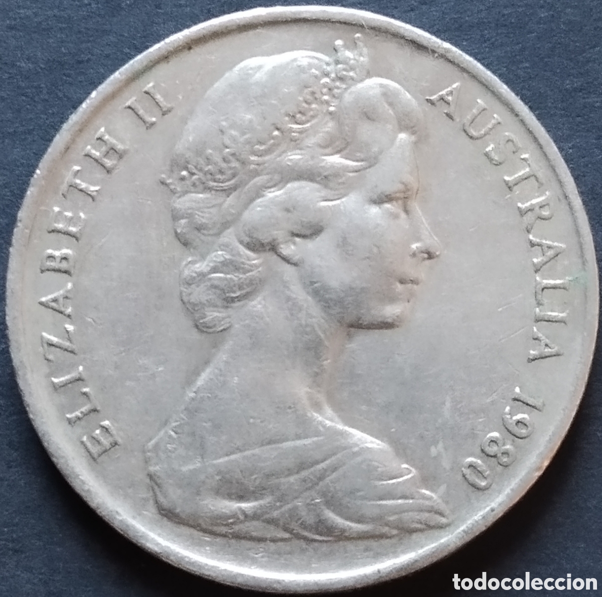 Monedas antiguas de Ocean&iacute;a: MONEDA - AUSTRALIA 10 CENT 1980 - Foto 2