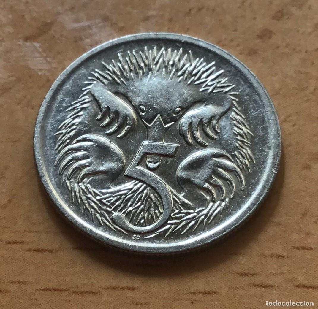 Monedas antiguas de Ocean&iacute;a: 5 centavos de Australia. A&ntilde;o 1995 - Foto 1