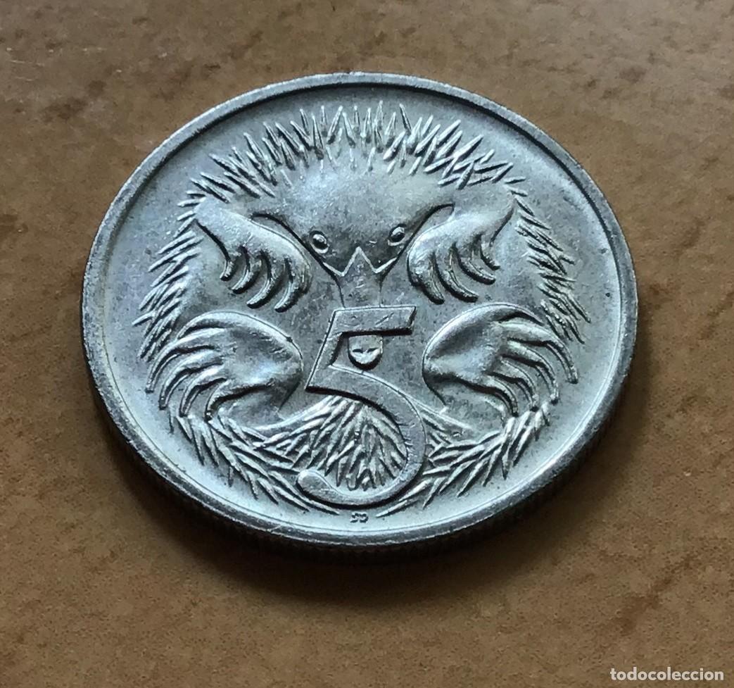 Monedas antiguas de Ocean&iacute;a: 5 centavos de Australia. A&ntilde;o 1993 - Foto 1