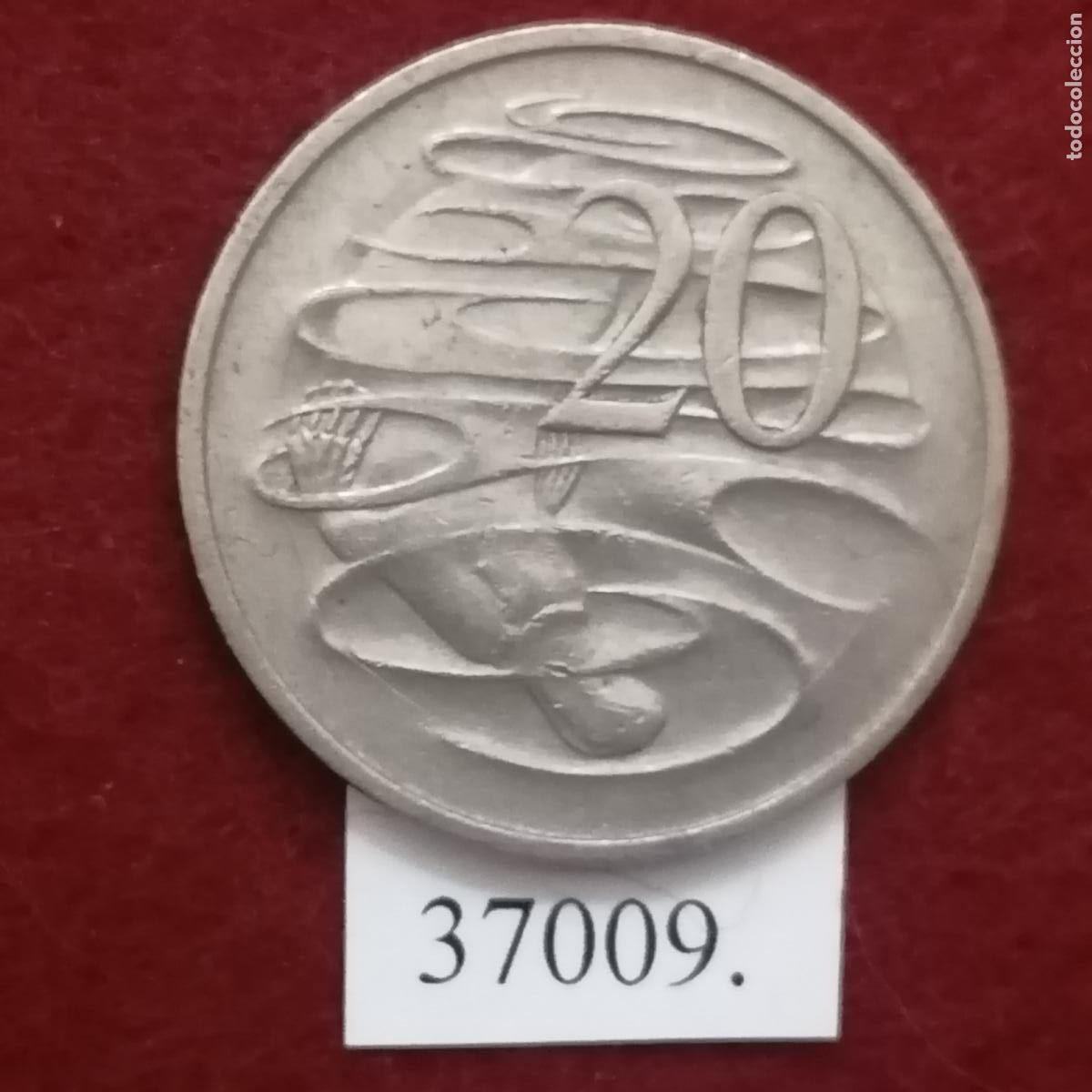 Monedas antiguas de Ocean&iacute;a: Australia 20 c&eacute;ntimos 1967 - Foto 1