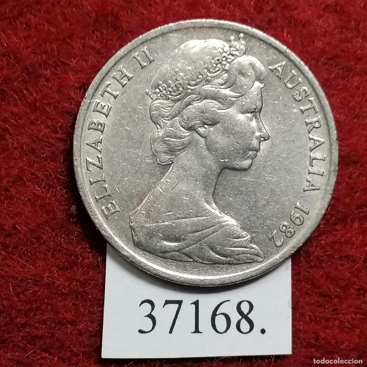 Monedas antiguas de Ocean&iacute;a: Australia 10 centimos 1982 - Foto 1