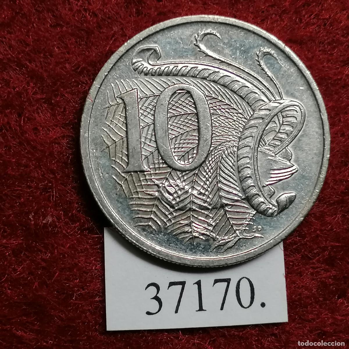 Monedas antiguas de Ocean&iacute;a: Australia 10 centimos 1998 - Foto 2