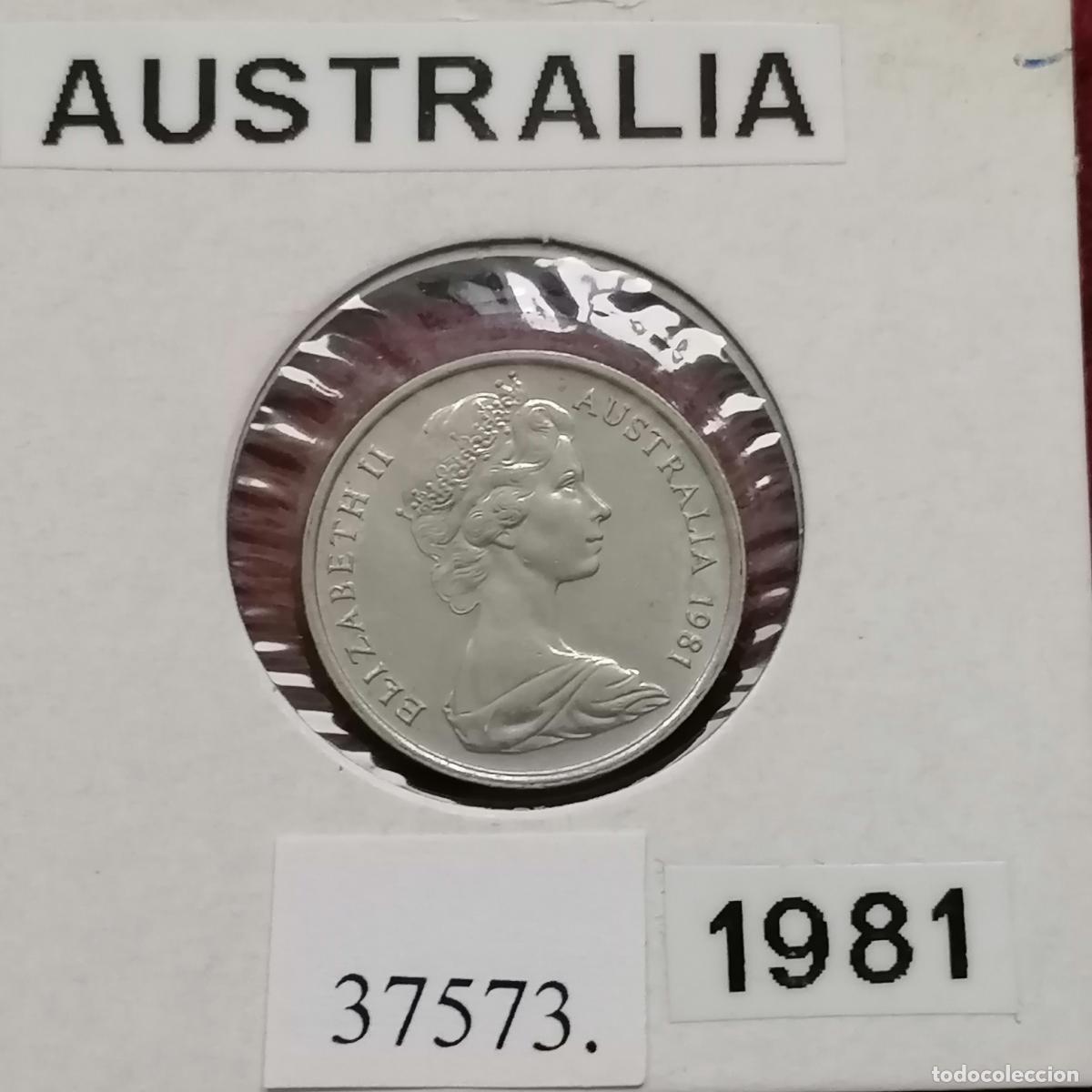 Monedas antiguas de Ocean&iacute;a: Australia 5 c&eacute;ntimos 1981 - Foto 1