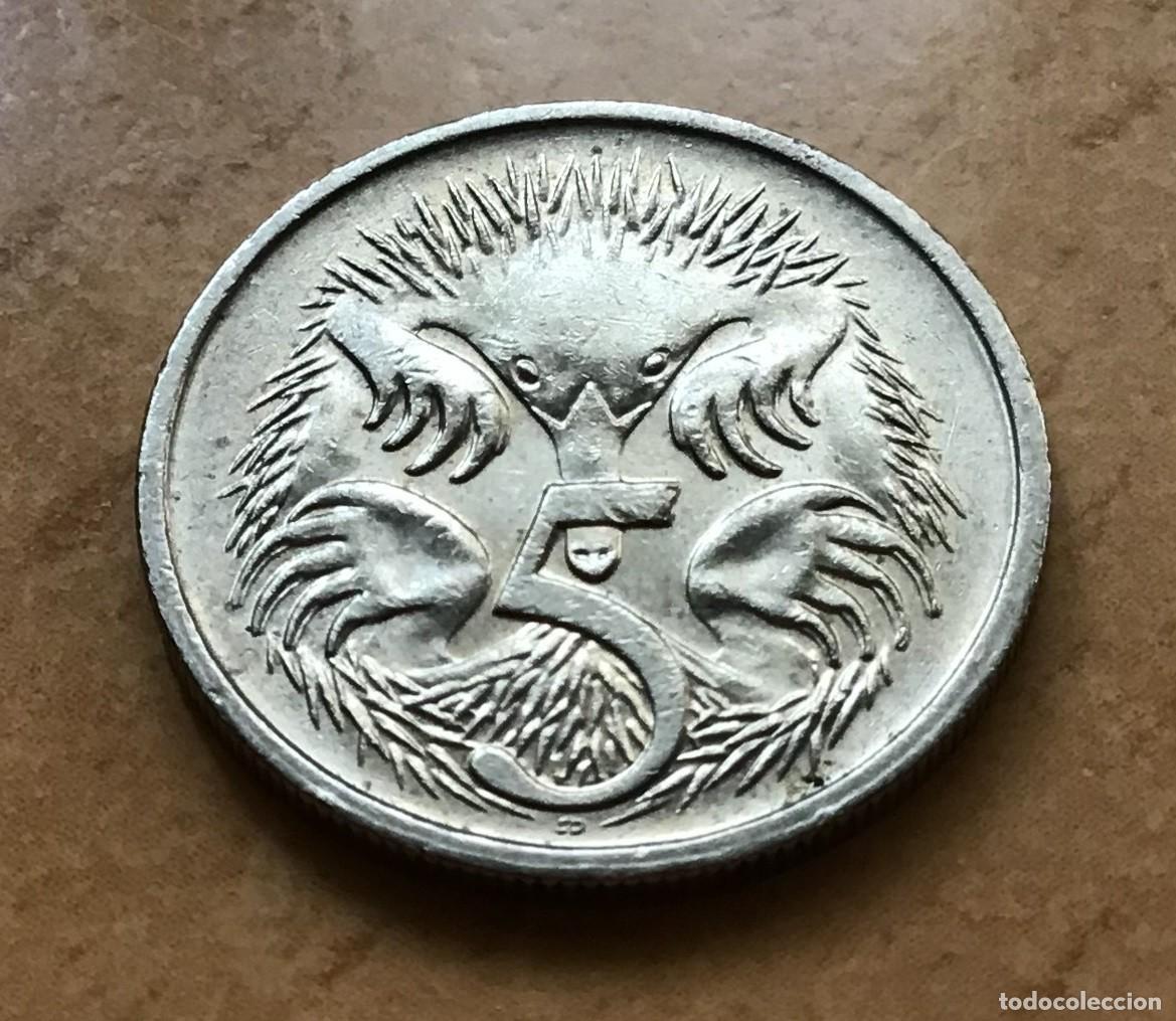 Monedas antiguas de Ocean&iacute;a: 5 centavos de Australia. A&ntilde;o 1994 - Foto 1
