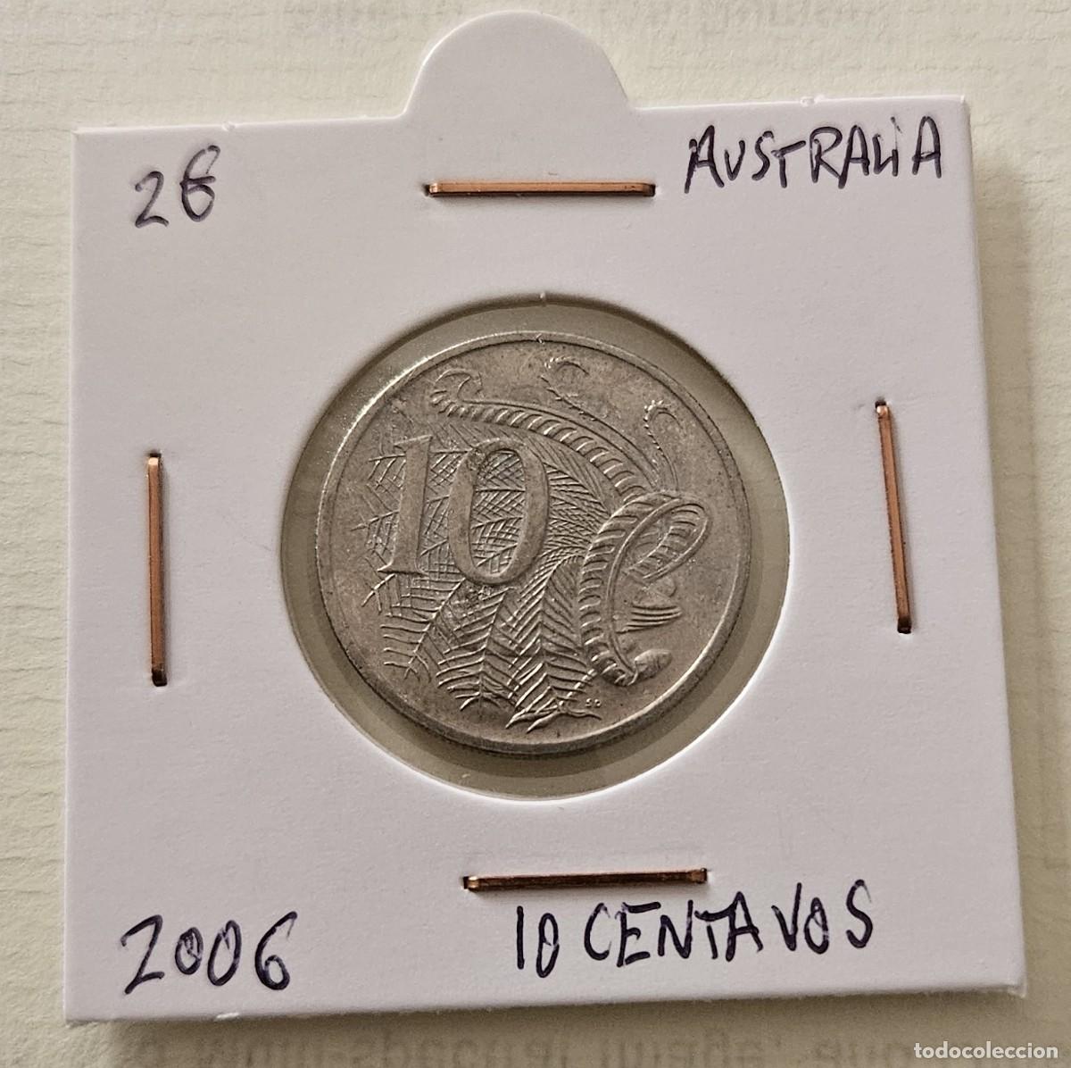 Monedas antiguas de Ocean&iacute;a: MONEDA DE AUSTRALIA 2006 &rdquo;10 CENTAVOS&rdquo; - Foto 1