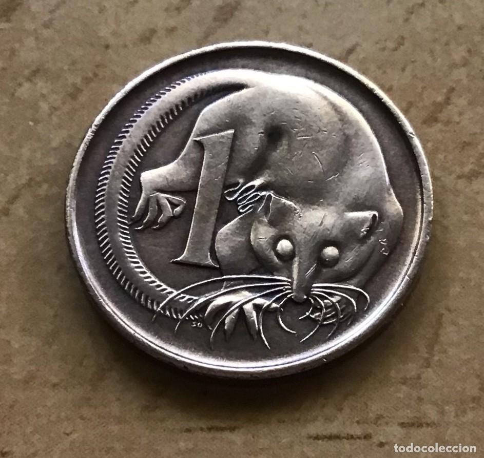 Monedas antiguas de Ocean&iacute;a: 1 centavo de Australia. A&ntilde;o 1966 - Foto 1