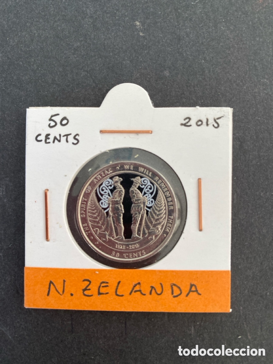Monedas antiguas de Ocean&iacute;a: Moneda de Nueva Zelanda - Foto 1