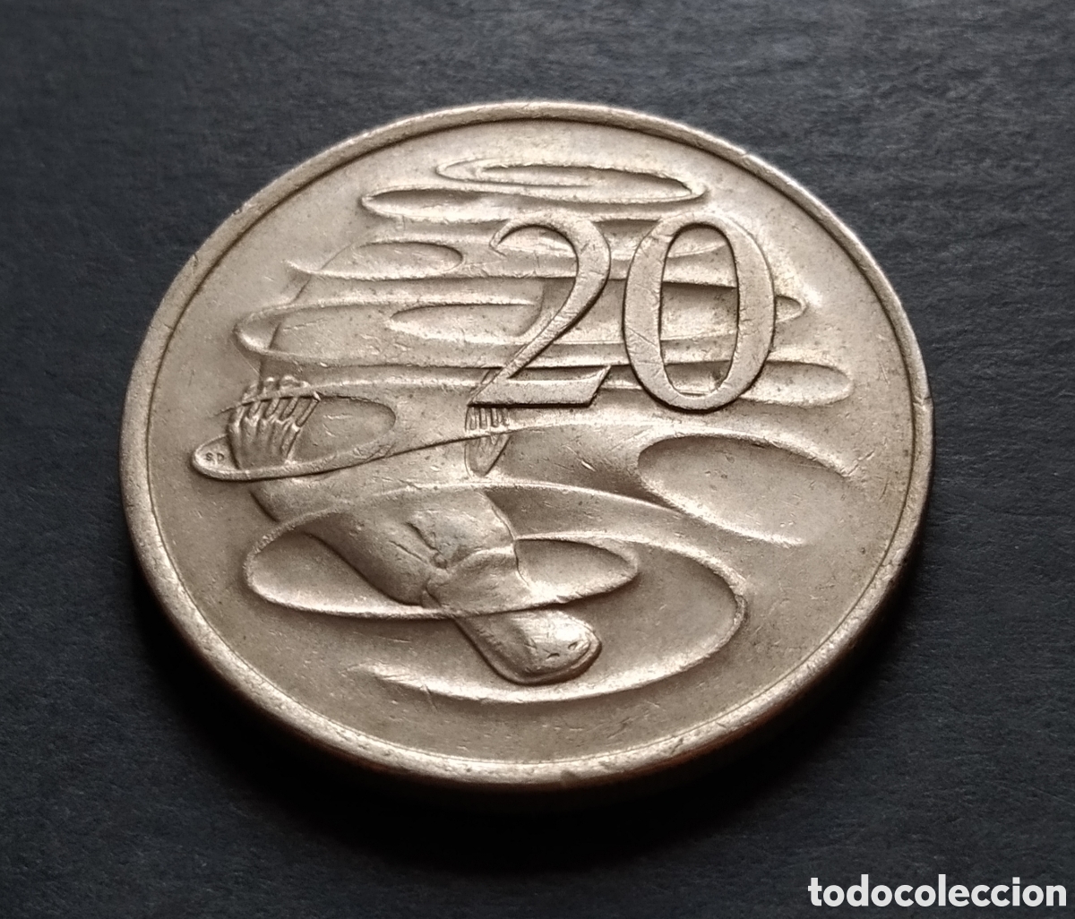 Monedas antiguas de Ocean&iacute;a: MONEDA - AUSTRALIA 20 CENT 1980 - Foto 3