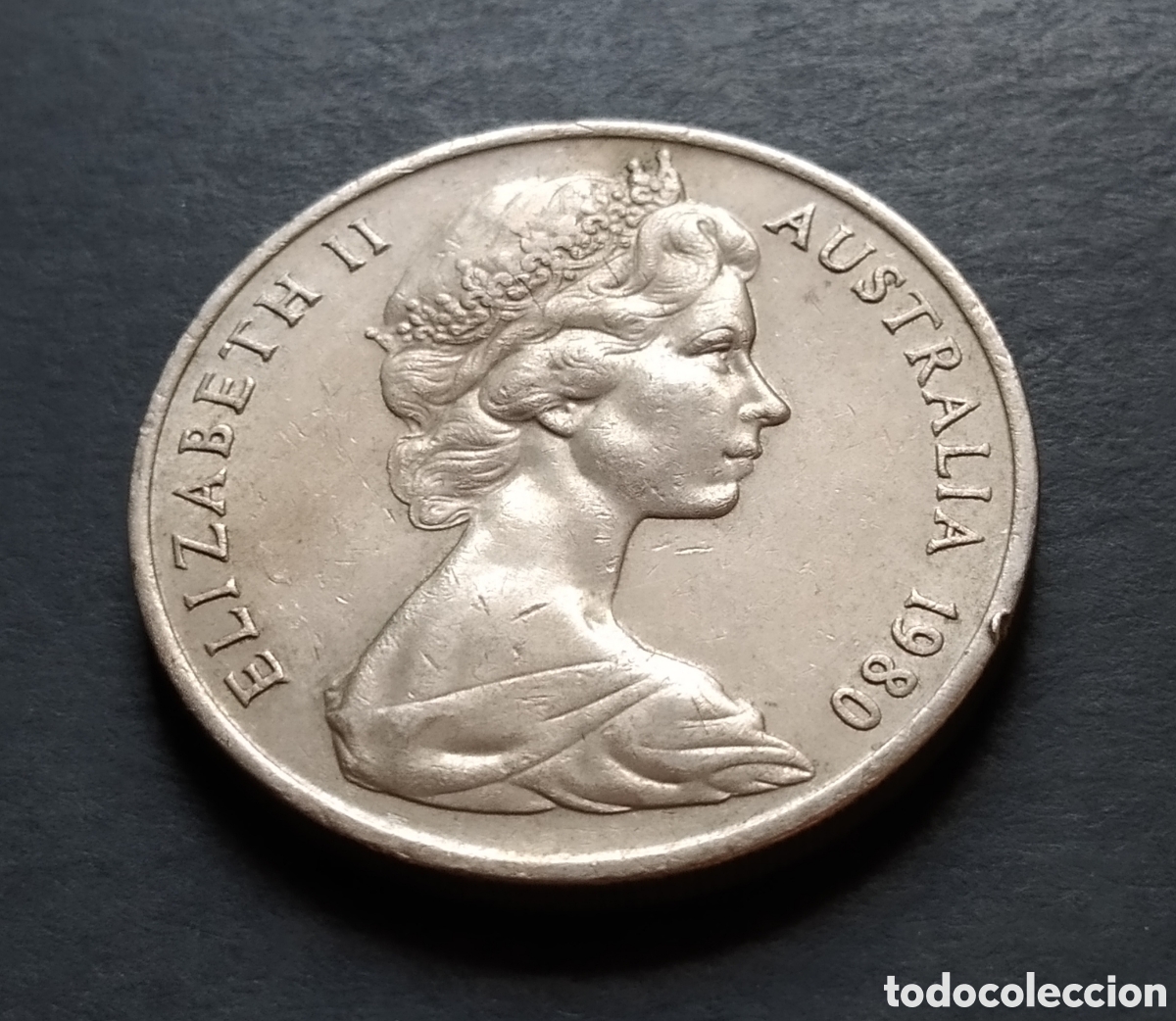 Monedas antiguas de Ocean&iacute;a: MONEDA - AUSTRALIA 20 CENT 1980 - Foto 4