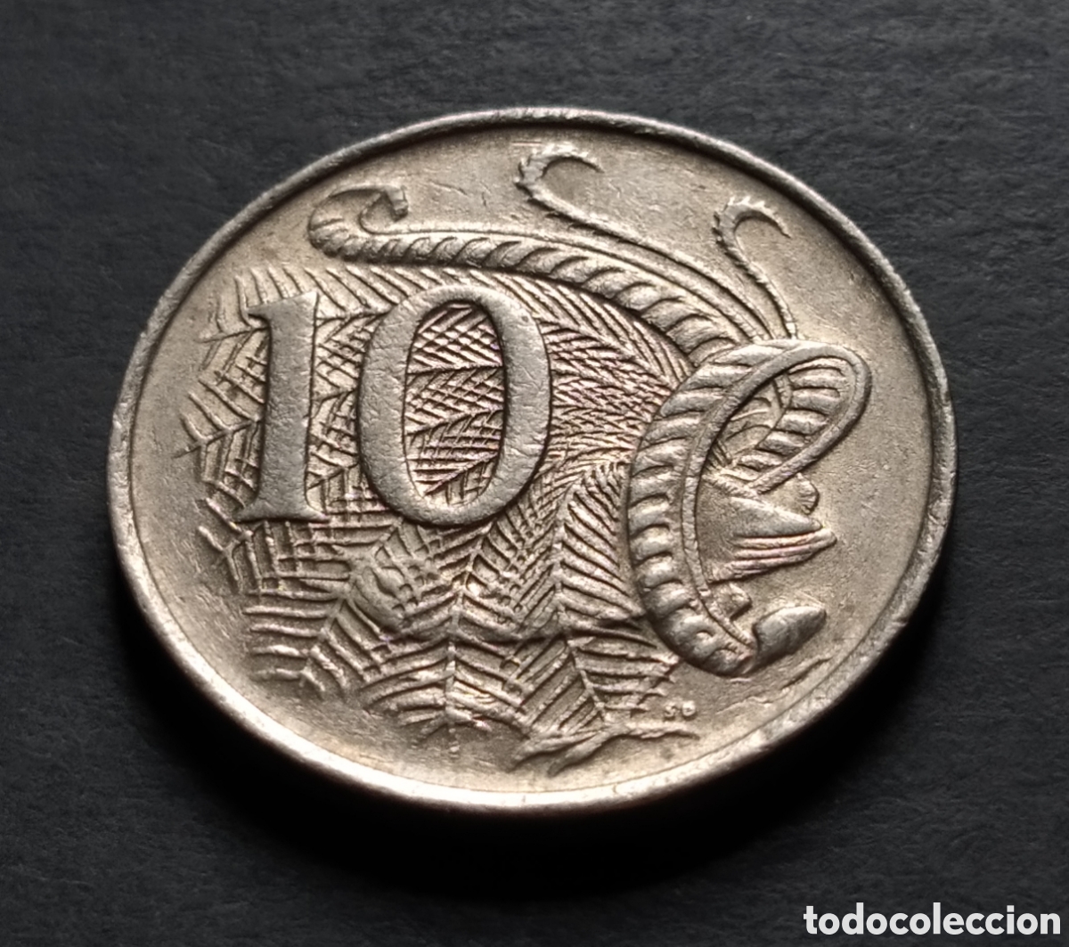 Monedas antiguas de Ocean&iacute;a: MONEDA - AUSTRALIA 10 CENT 1981 - Foto 3
