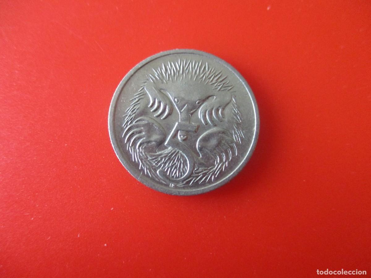 Monedas antiguas de Ocean&iacute;a: Australia. 5 cent. 1993 - Foto 2