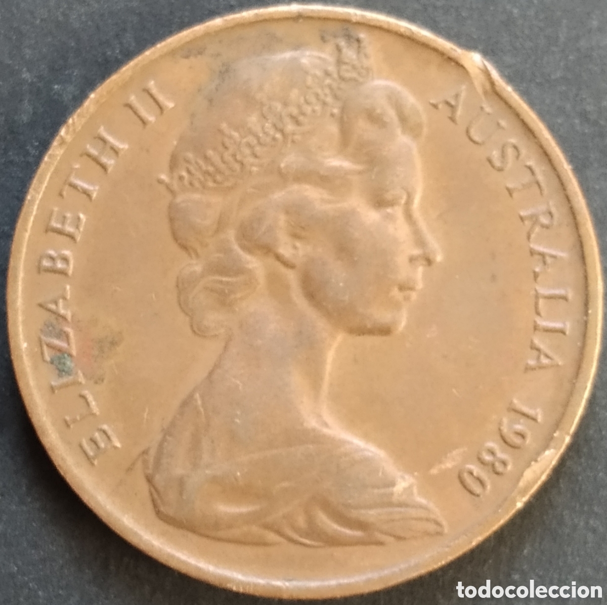 Monedas antiguas de Ocean&iacute;a: MONEDA - AUSTRALIA 2 CENT 1980 - Foto 2