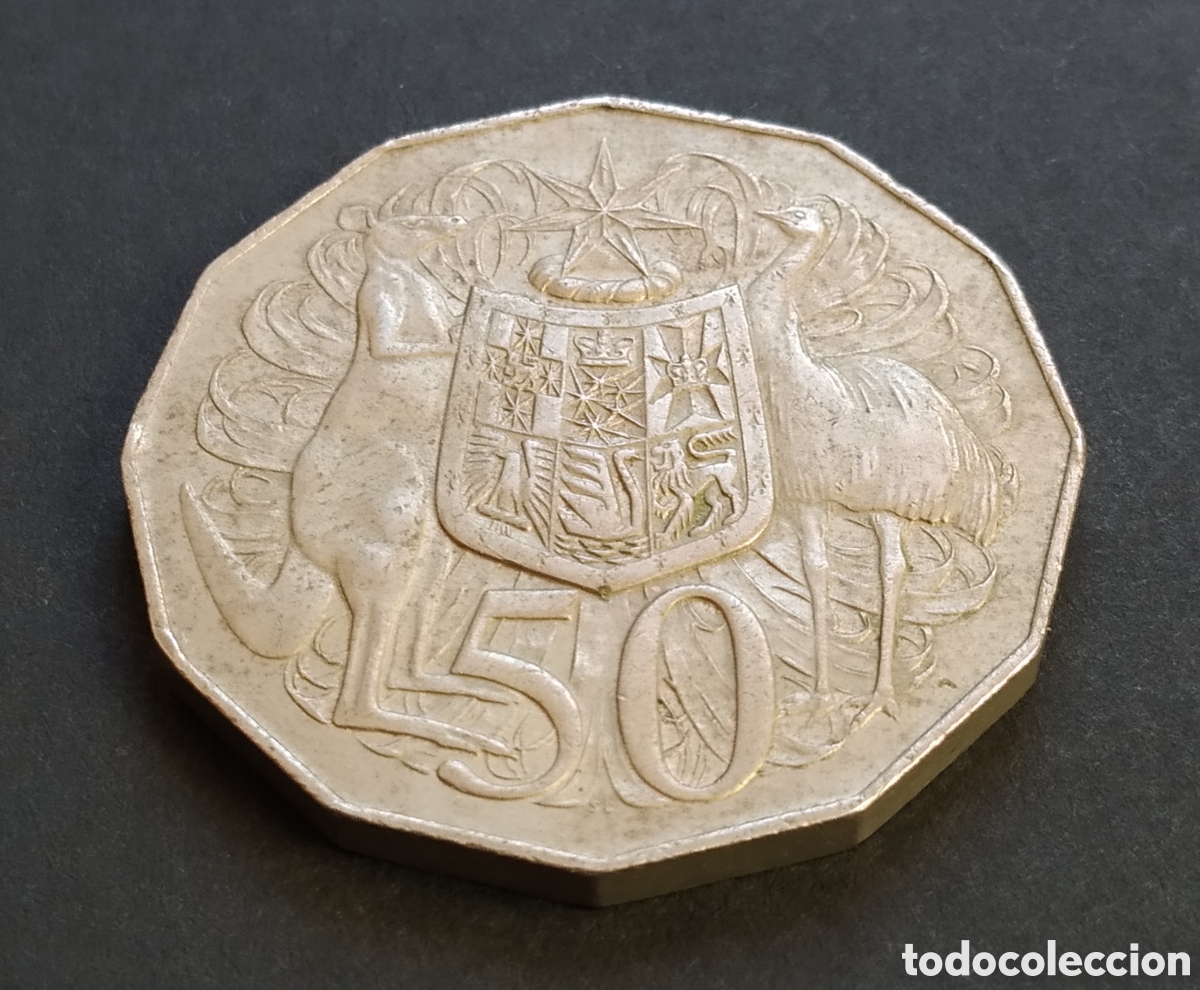 Monedas antiguas de Ocean&iacute;a: MONEDA - AUSTRALIA 50 CENT 1972 - Foto 3