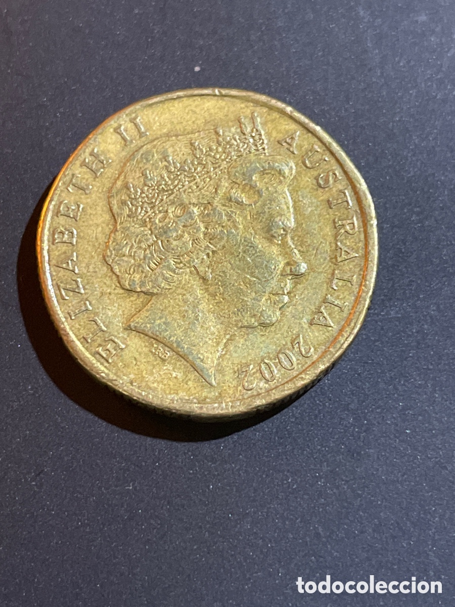 Monedas antiguas de Ocean&iacute;a: ONE dollar Australia a&ntilde;o 2002 - Foto 1