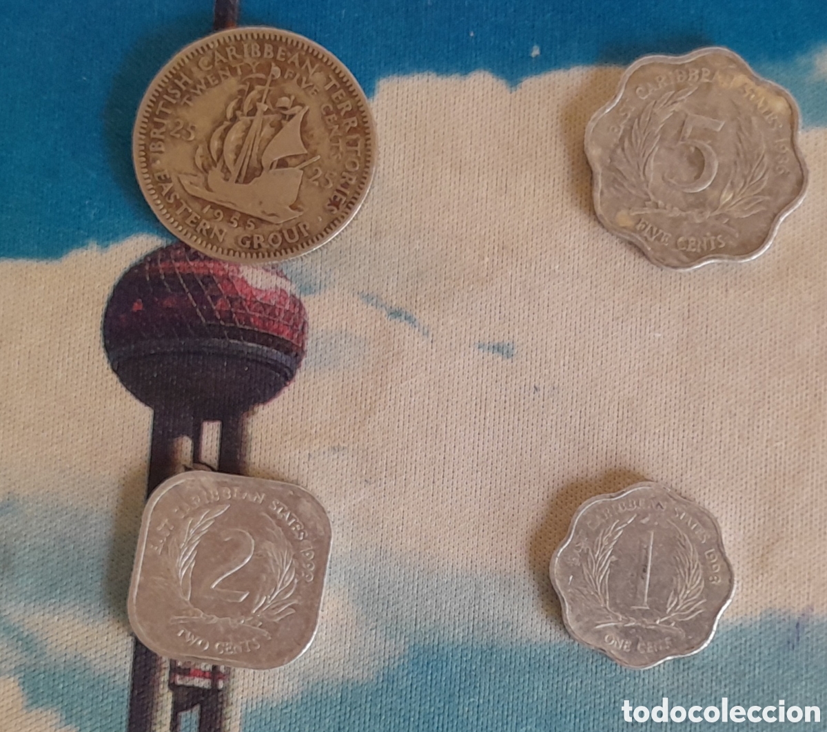 Monedas antiguas de Ocean&iacute;a: MONEDAS DE ESTADOS CARIBE&Ntilde;OS - Foto 1