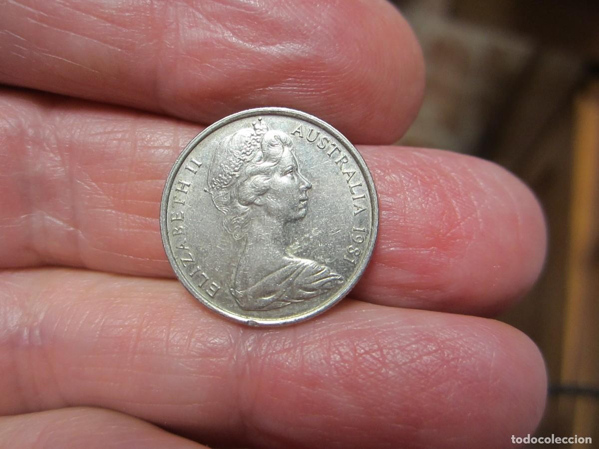 Monedas antiguas de Ocean&iacute;a: MONEDA DE AUSTRALIA DE 5 CENTAVOS DE 1981 - Foto 1