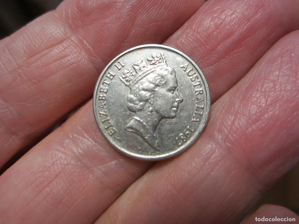 Monedas antiguas de Ocean&iacute;a: MONEDA DE AUSTRALIA DE 5 CENTAVOS DE 1987 - Foto 1