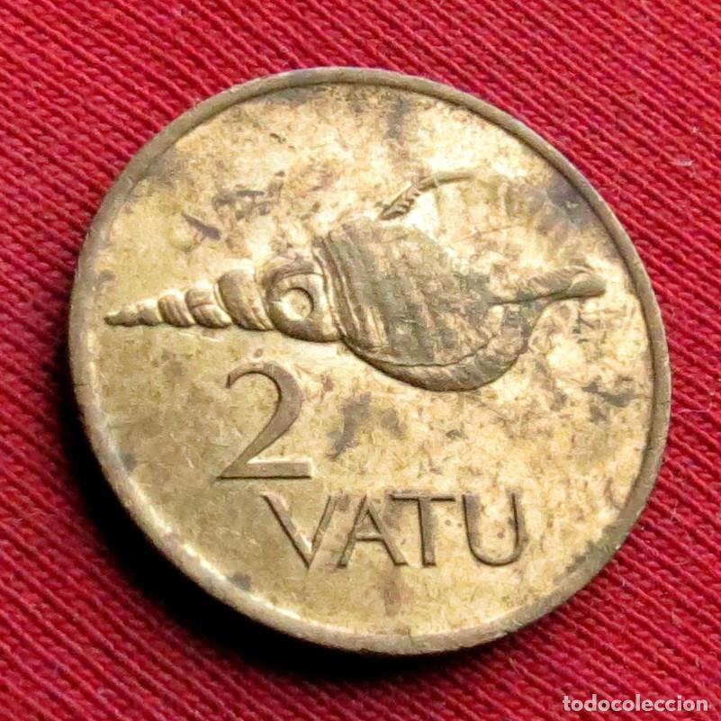 Monedas antiguas de Ocean&iacute;a: Vanuatu 2 vatu 1995 , - Foto 1