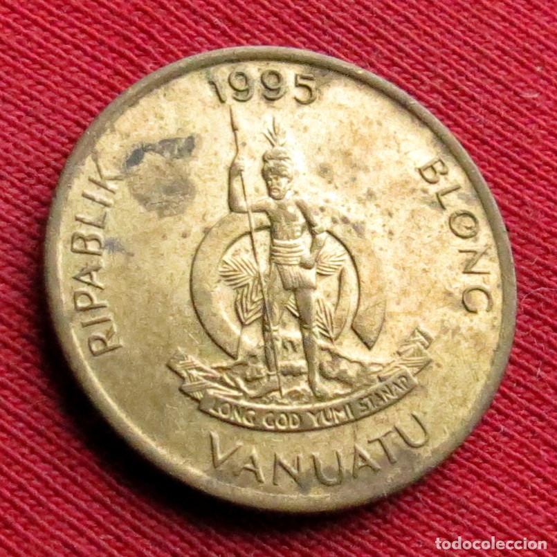 Monedas antiguas de Ocean&iacute;a: Vanuatu 2 vatu 1995 , - Foto 2