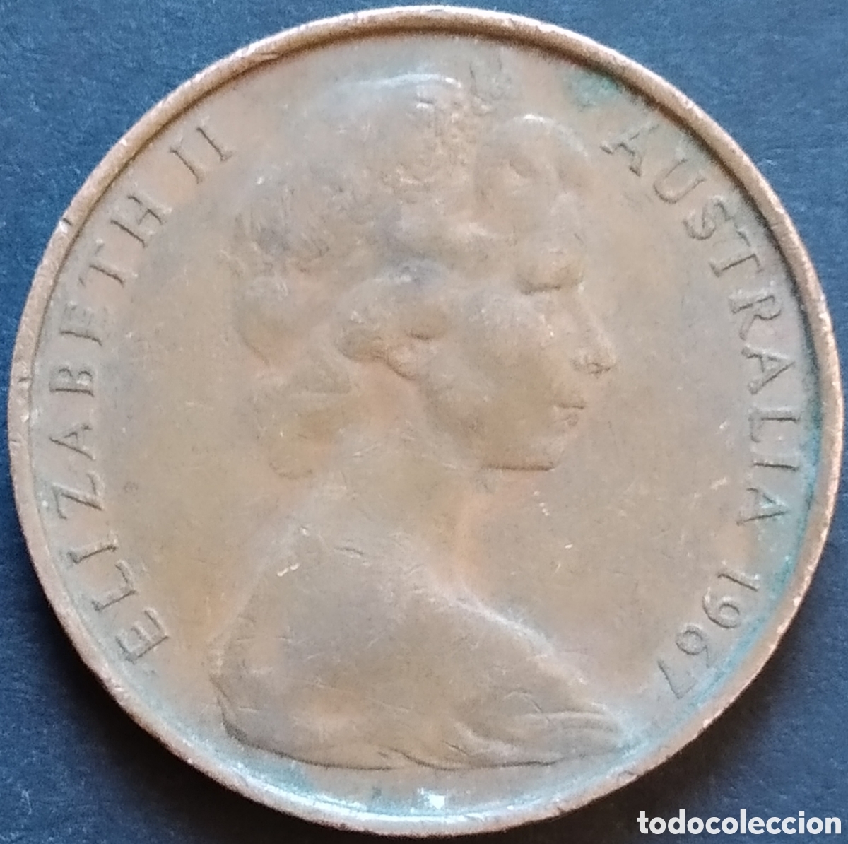 Monedas antiguas de Ocean&iacute;a: MONEDA - AUSTRALIA 2 CENT 1967 - Foto 2
