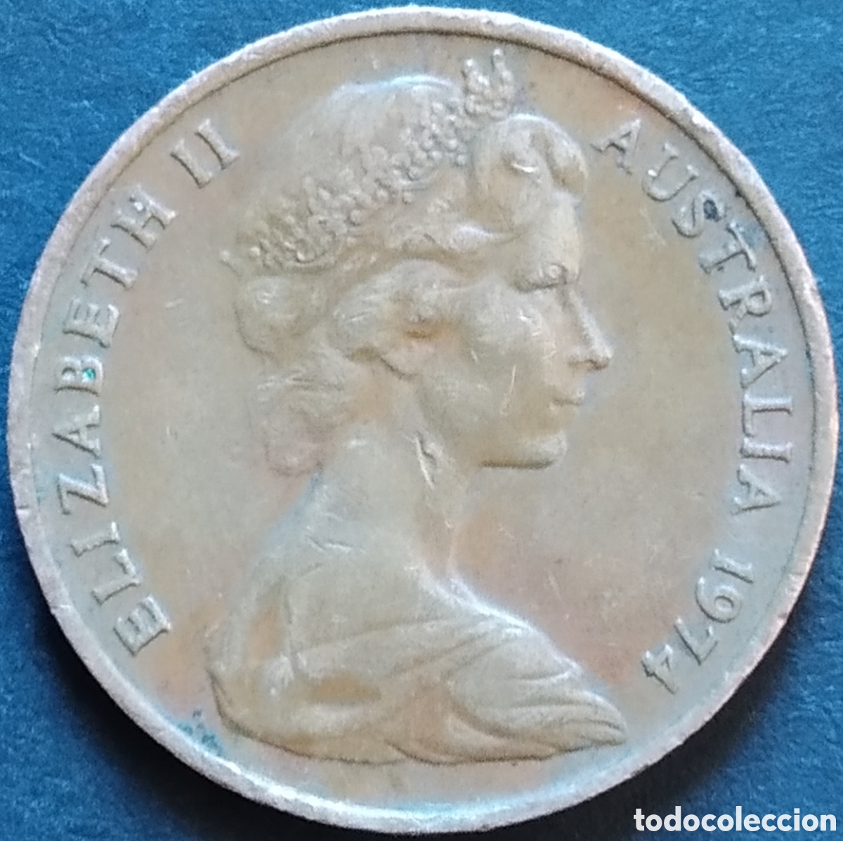 Monedas antiguas de Ocean&iacute;a: MONEDA - AUSTRALIA 1 CENT 1974 - Foto 2