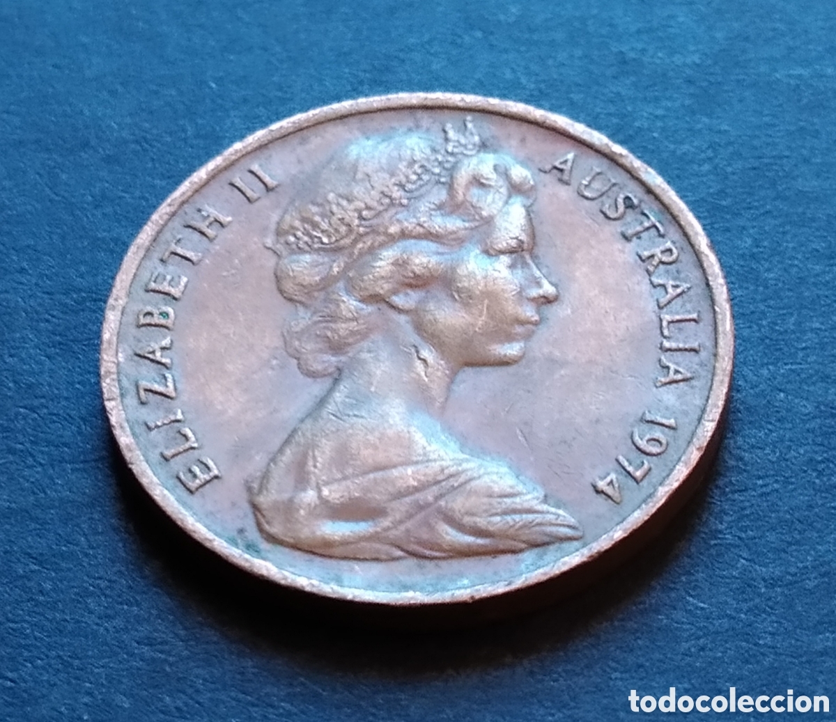 Monedas antiguas de Ocean&iacute;a: MONEDA - AUSTRALIA 1 CENT 1974 - Foto 4