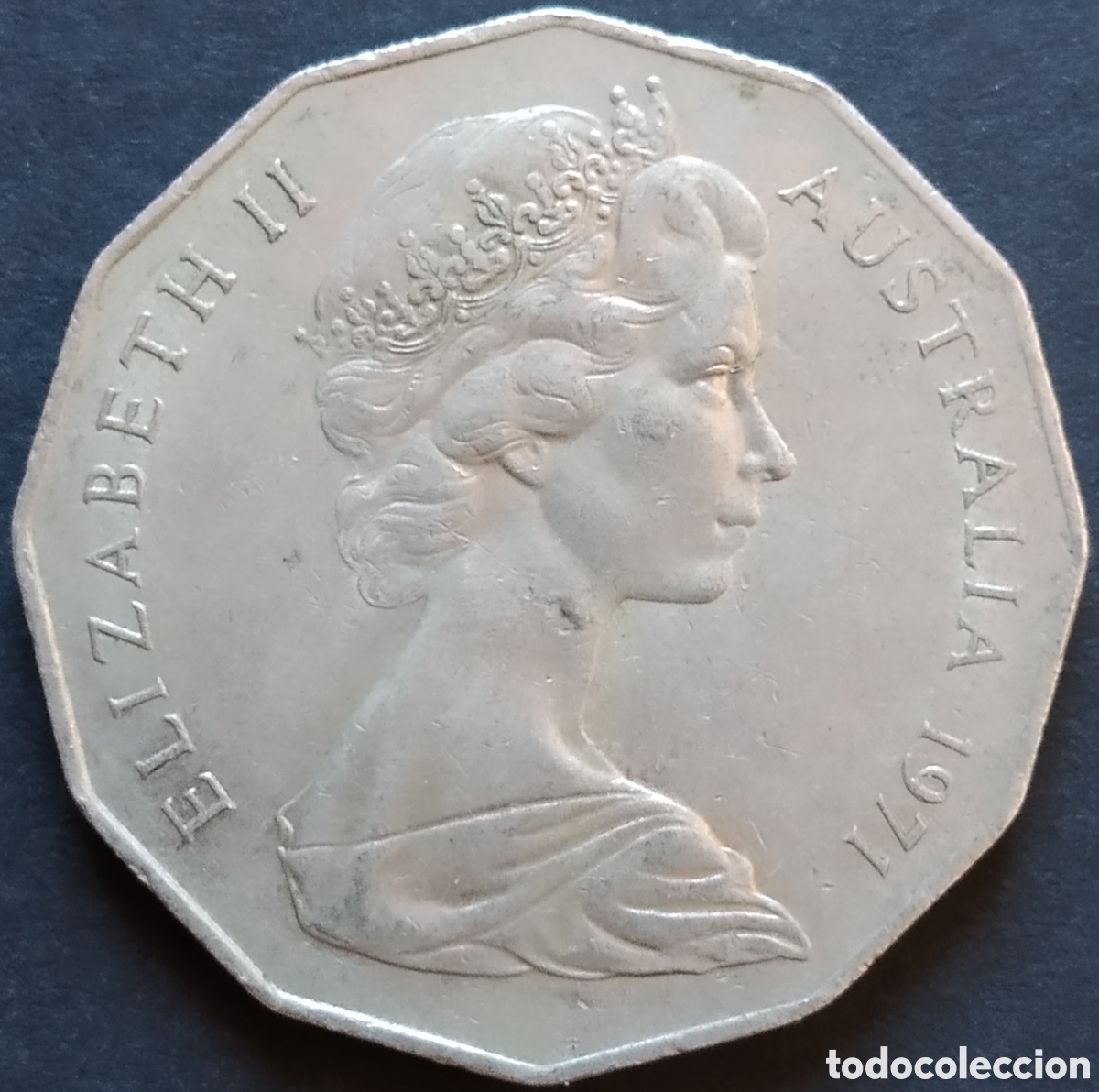 Monedas antiguas de Ocean&iacute;a: MONEDA - AUSTRALIA 50 CENT 1971 - Foto 2