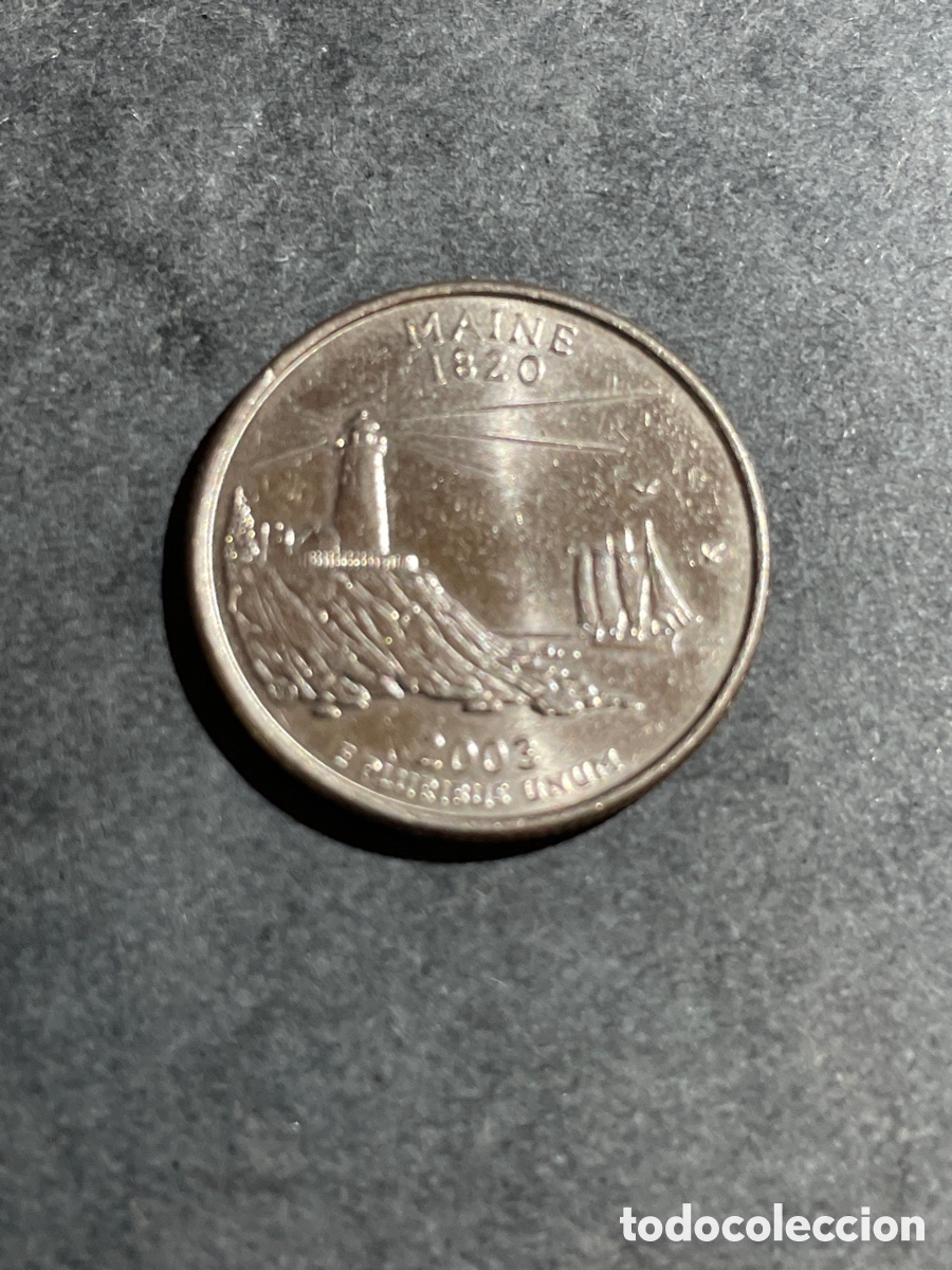 Monedas antiguas de Ocean&iacute;a: EEUU. 1/4 d&oacute;lar a&ntilde;o 2003 - Foto 1