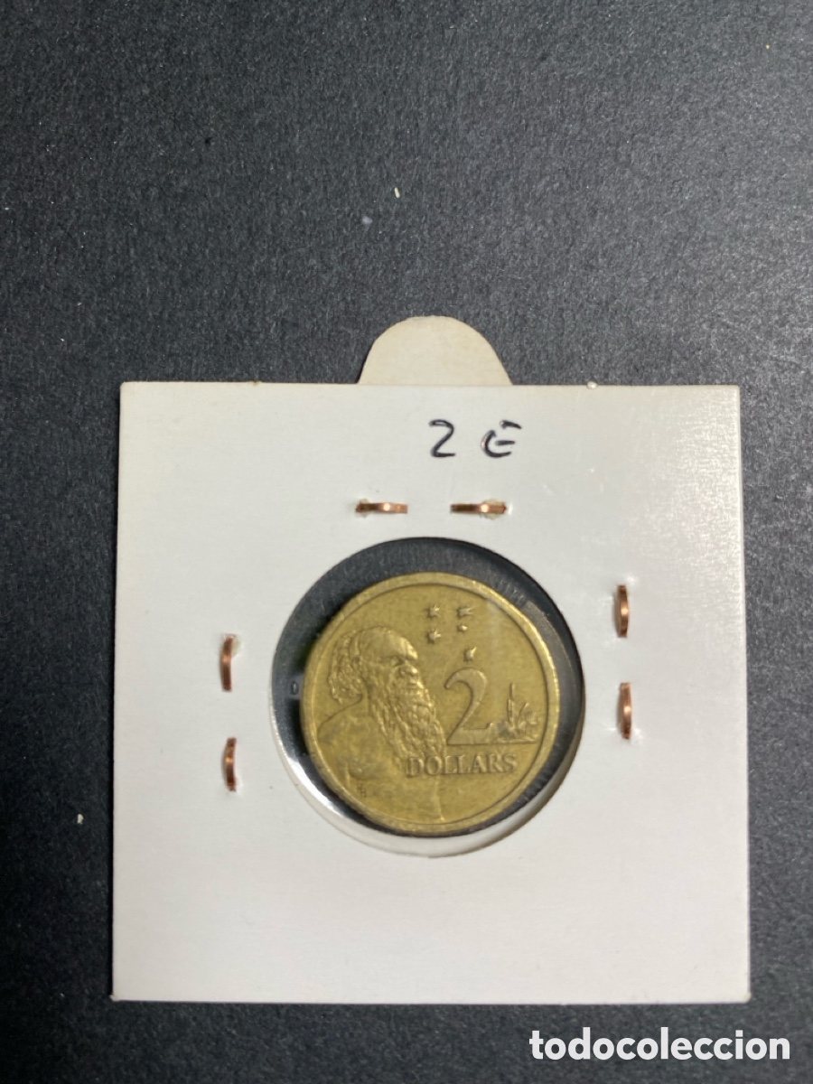 Monedas antiguas de Ocean&iacute;a: Moneda de Australia 2 dollars - Foto 2