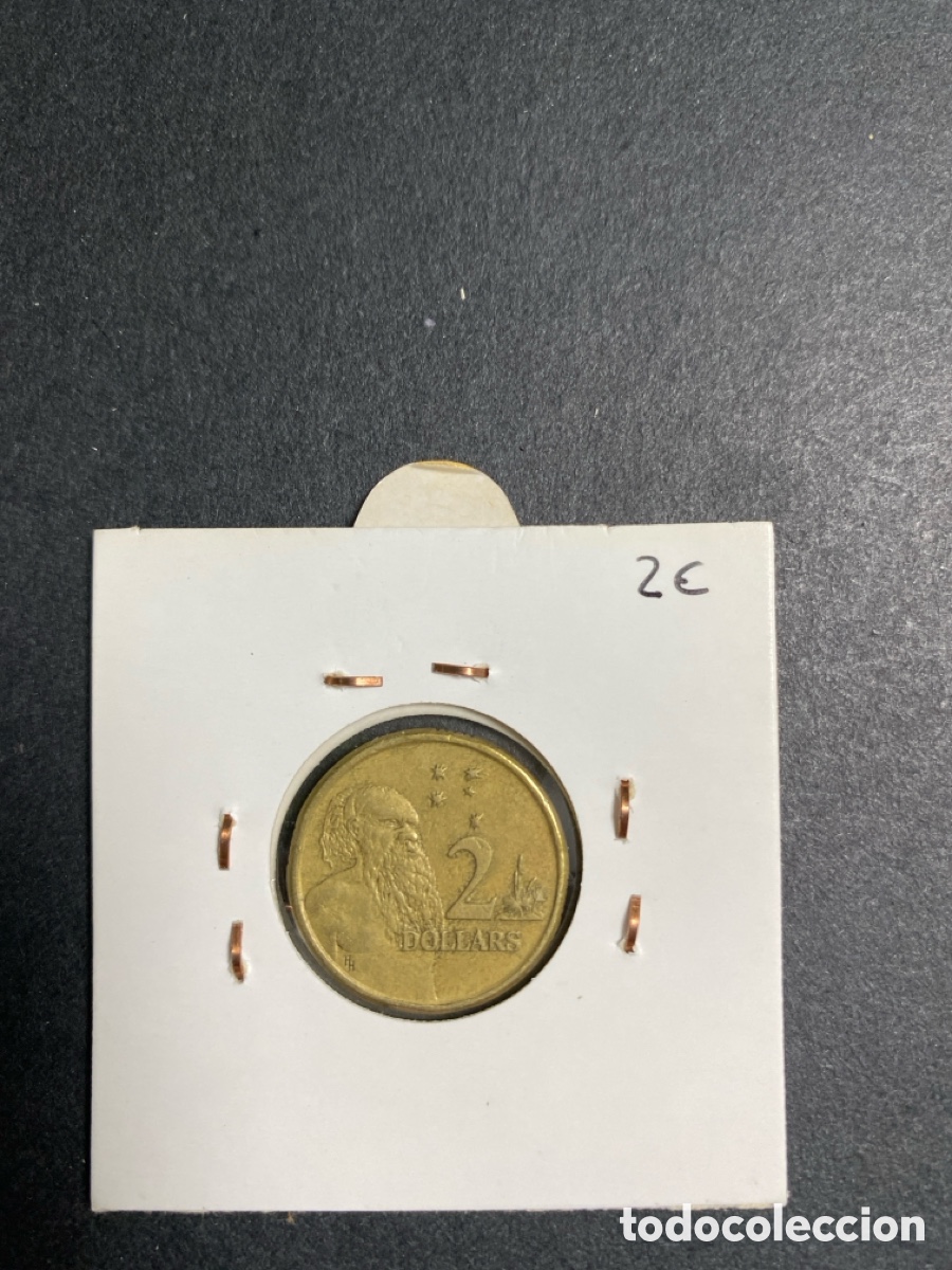 Monedas antiguas de Ocean&iacute;a: Moneda de Australia 2 dollars - Foto 2