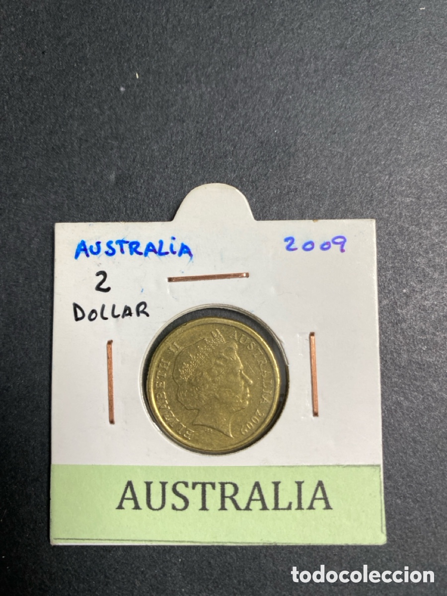 Monedas antiguas de Ocean&iacute;a: Moneda de Australia 2 dollars - Foto 1