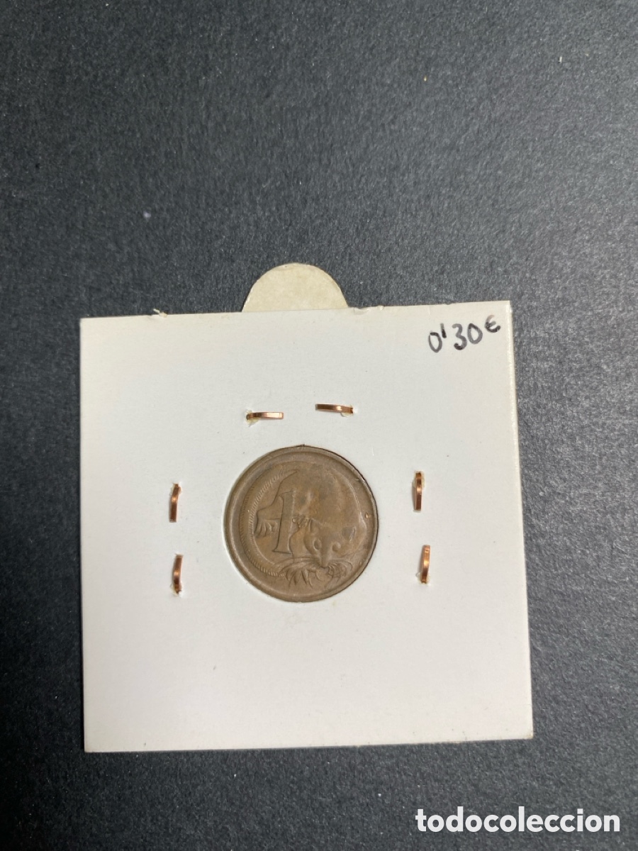 Monedas antiguas de Ocean&iacute;a: Moneda de Australia 1 cent - Foto 2
