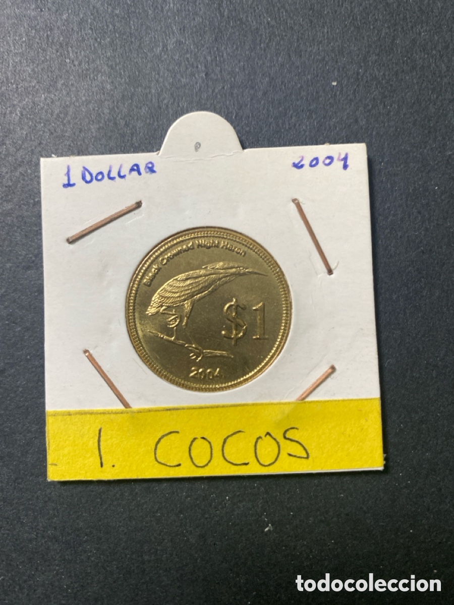 Monedas antiguas de Ocean&iacute;a: Moneda de Islas de Cocos - Foto 1