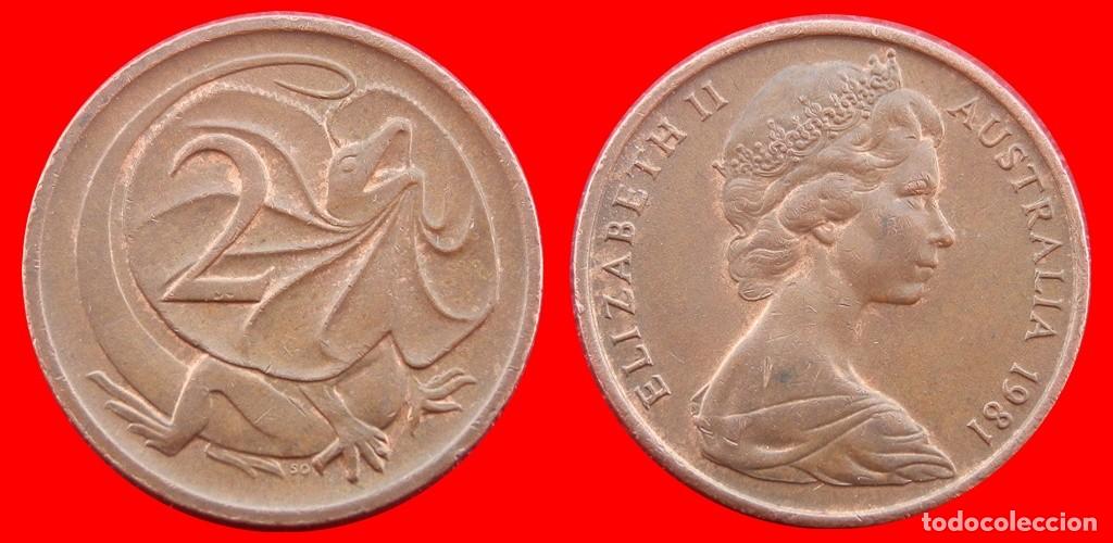 Monedas antiguas de Ocean&iacute;a: 2 CENTAVOS 1981 AUSTRALIA-119891 - Foto 1