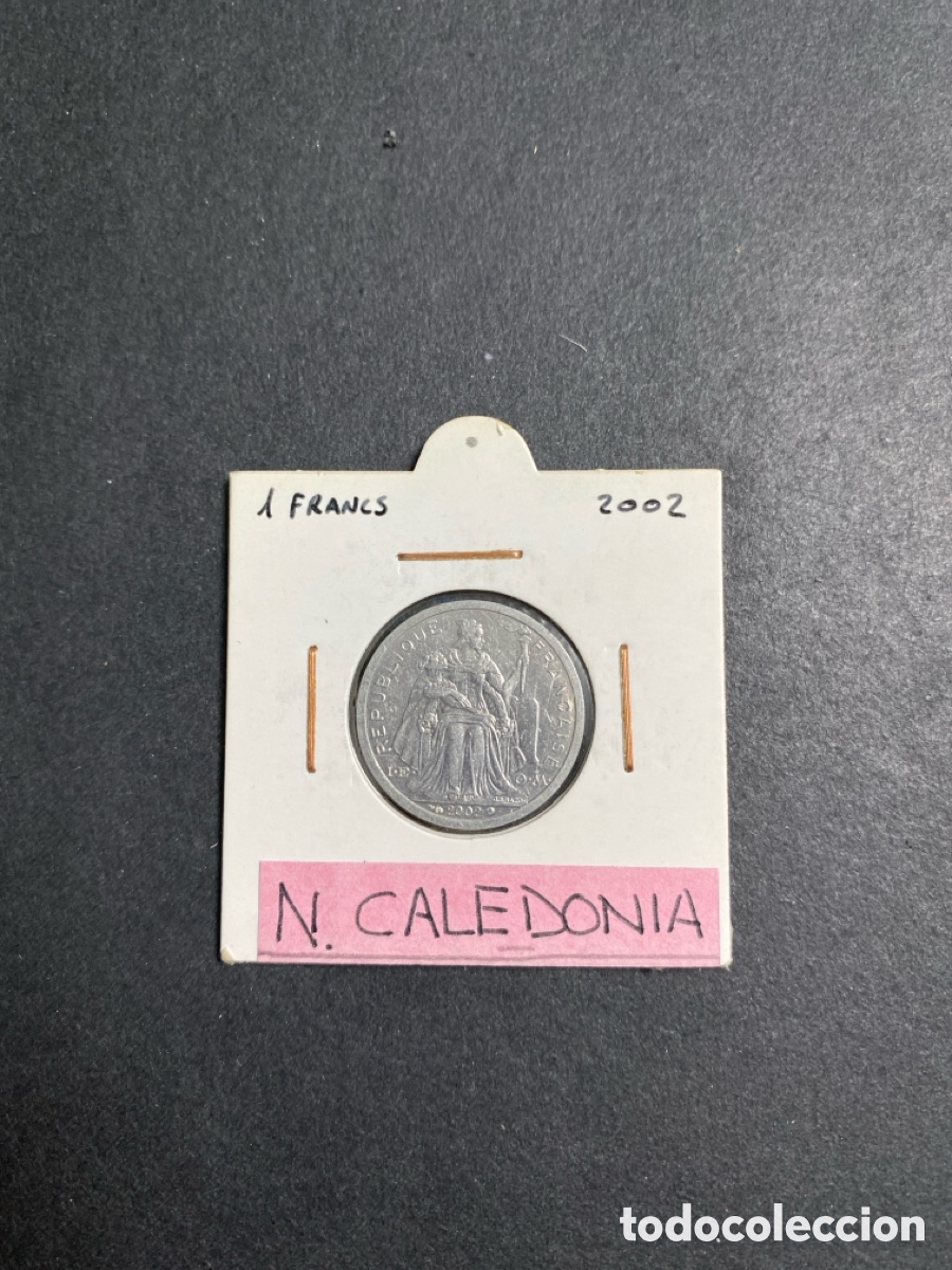 Monedas antiguas de Ocean&iacute;a: Moneda de Nueva Caledonia - Foto 1