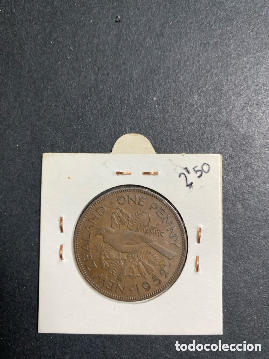 Monedas antiguas de Ocean&iacute;a: Moneda de Nueva Zelanda - Foto 2