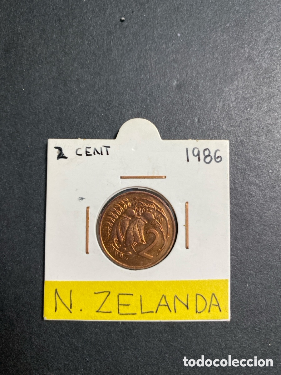 Monedas antiguas de Ocean&iacute;a: Moneda de Nueva Zelanda - Foto 1