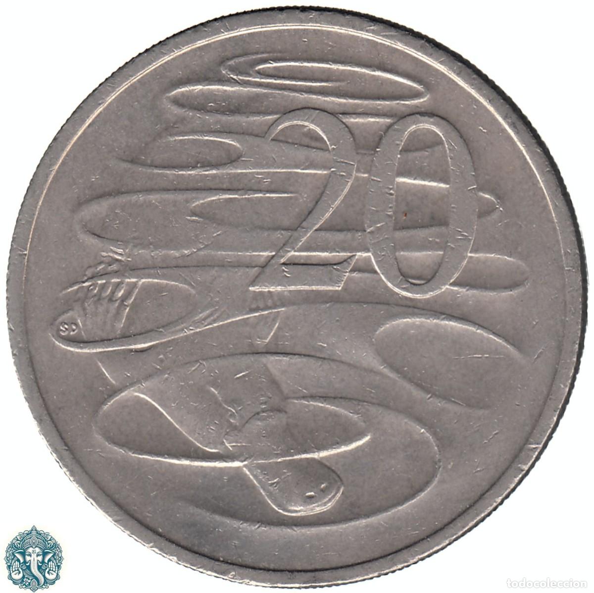 Monedas antiguas de Ocean&iacute;a: AUSTRALIA 20 Centavos 2006 KM#403 - Foto 1