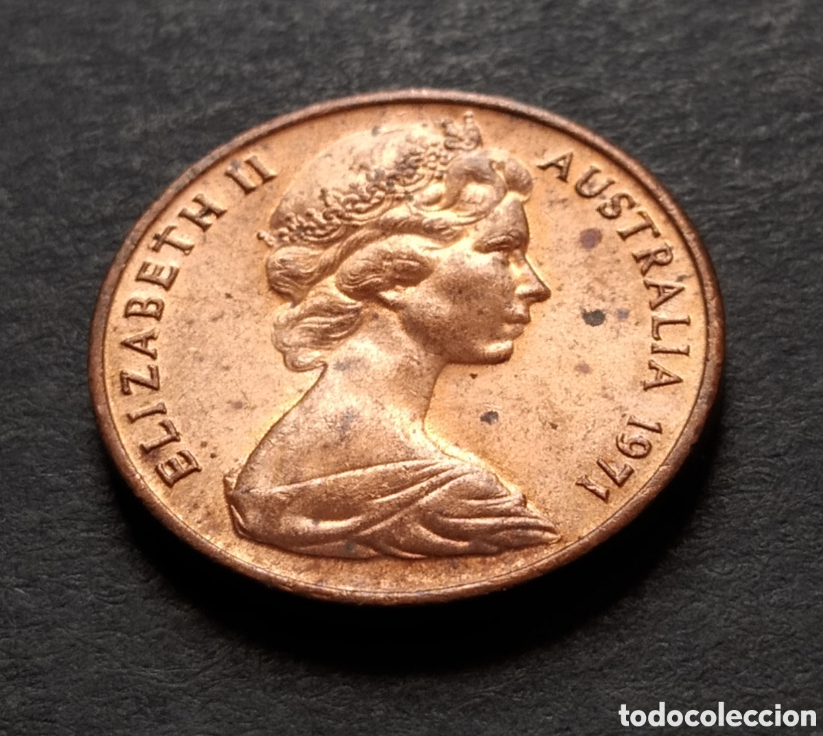 Monedas antiguas de Ocean&iacute;a: MONEDA - AUSTRALIA 1 CENT 1971 - Foto 4