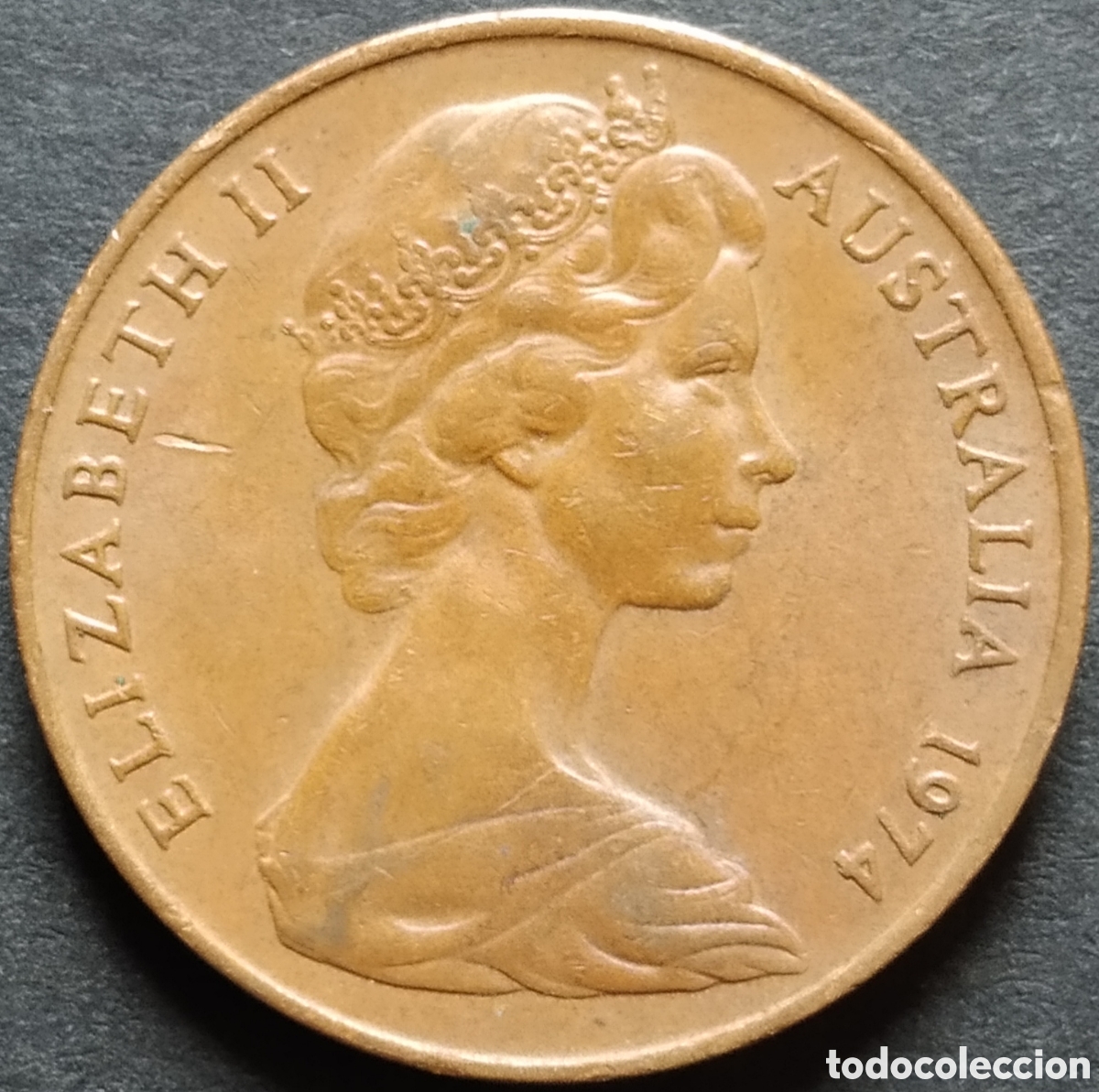 Monedas antiguas de Ocean&iacute;a: MONEDA - AUSTRALIA 2 CENT 1974 - Foto 2