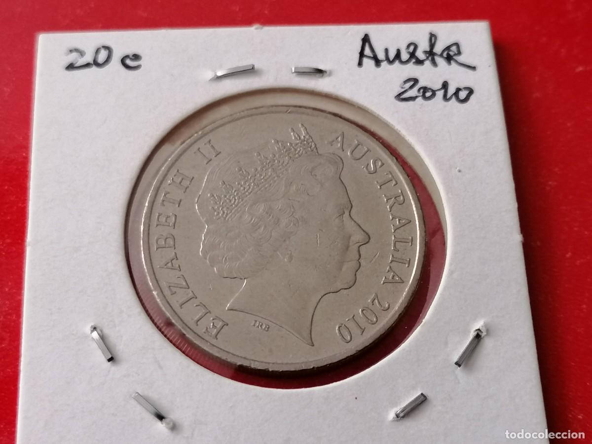 Monedas antiguas de Ocean&iacute;a: Moneda, 20 cent. , Australia, 2010, MBC++, - Foto 1