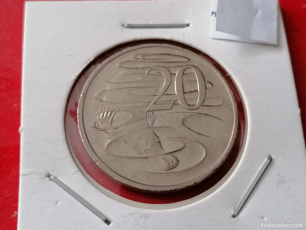 Monedas antiguas de Ocean&iacute;a: Moneda, 20 cent. , Australia, 2010, MBC++, - Foto 2