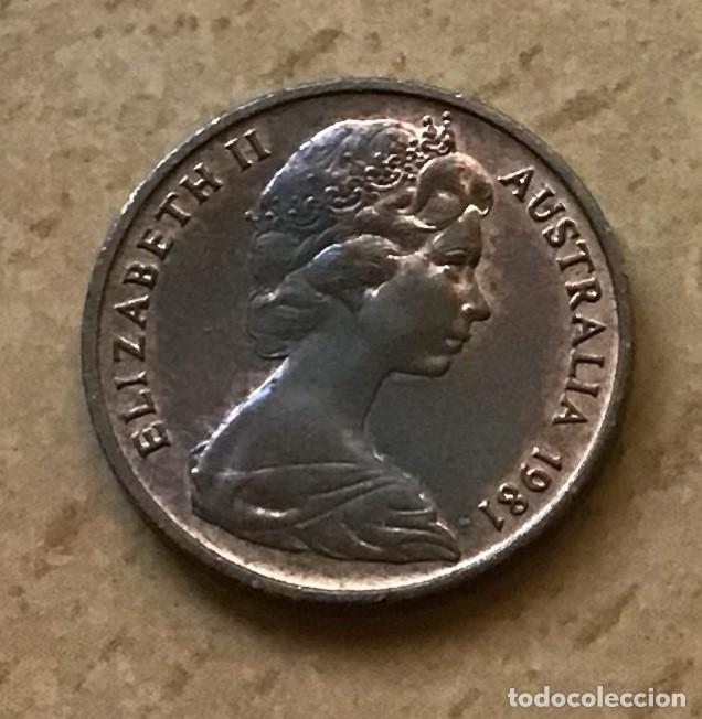 Monedas antiguas de Ocean&iacute;a: 1 centavo de Australia. A&ntilde;o 1981 - Foto 1
